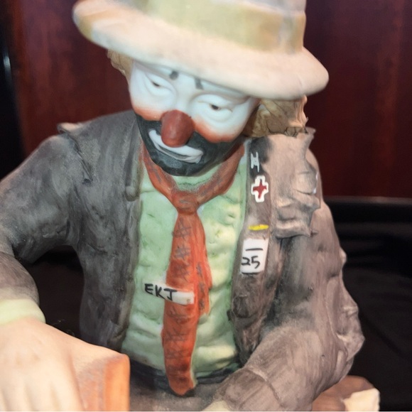 Emmet Kelly Jr “Dining Out” with Dog - Multicolor Limited Edition - Picture 5 of 6